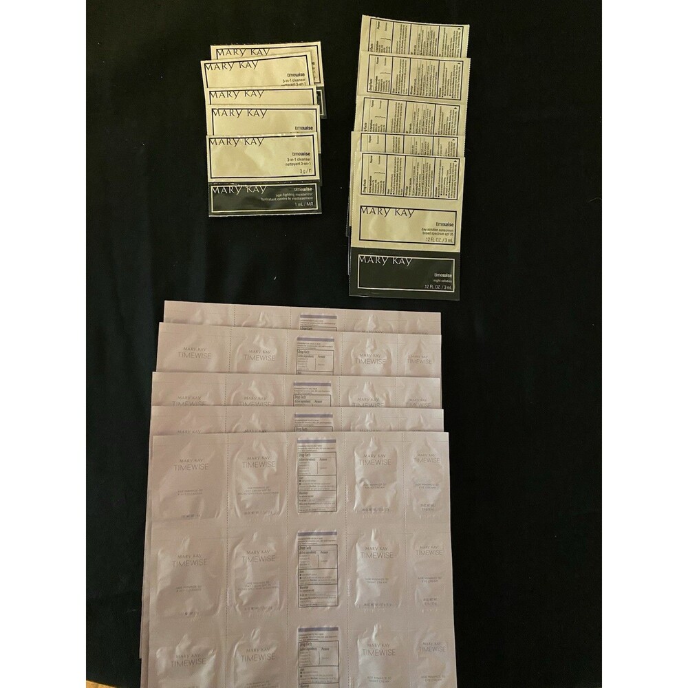Mary Kay Skincare Sample Size Lot